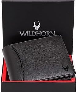 WildHorn Brown Leather Men's Wallet (WH2052 CRACKLE)