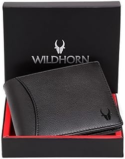 WildHorn Brown Leather Men's Wallet (WH2052 CRACKLE)